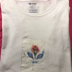 Men’s shirt sleeve white shirt